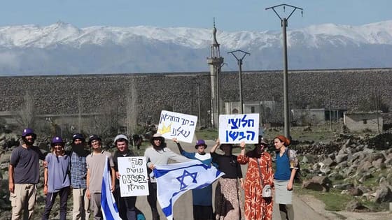 Yahudi gaspçılar gözünü Suriye topraklarına dikti: Yerleşim yeri kurmak için Golan’a sızdılar