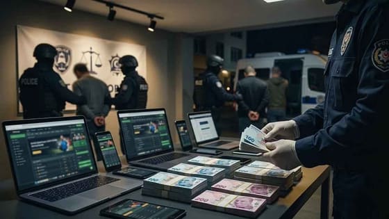 Yasa dışı bahisçilere geçit yok! 6 ildeki operasyonda 12 şüpheli tutuklandı