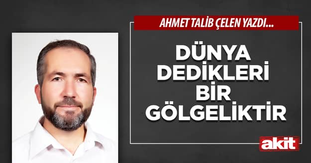 Dünyâ dedikleri bir gölgeliktir
