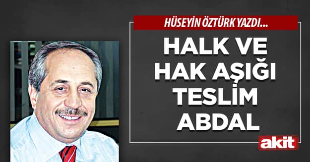 Halk ve Hak Aşığı Teslim Abdal