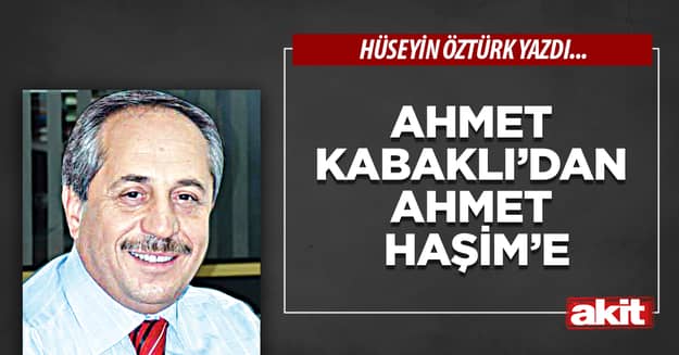 Ahmet Kabaklı’dan Ahmet Haşim’e