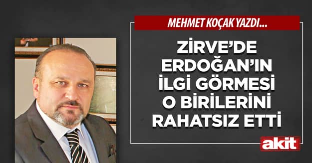Zirve’de Erdoğan’ın ilgi görmesi o birilerini rahatsız etti