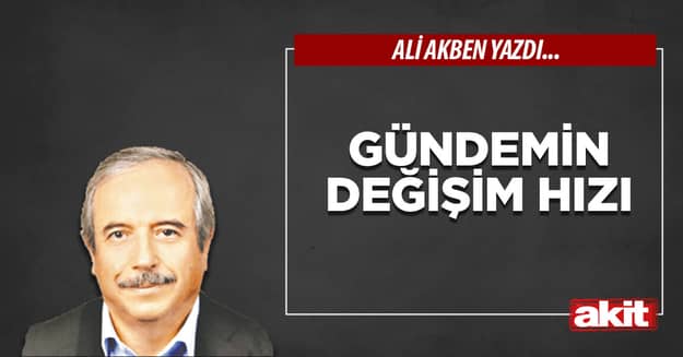 Gündemin değişim hızı