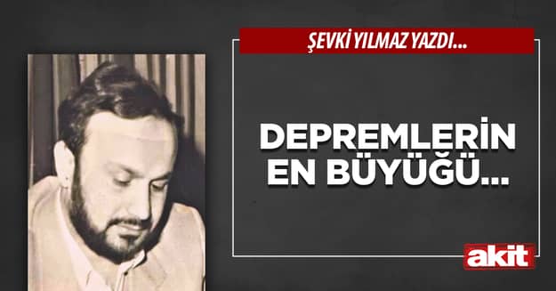 Depremlerin En Büyüğü…