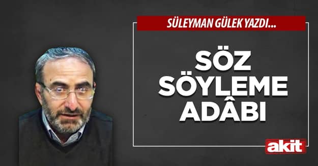 Söz söyleme adâbı
