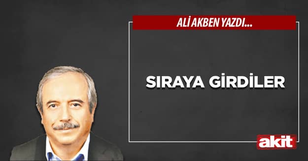 Sıraya girdiler