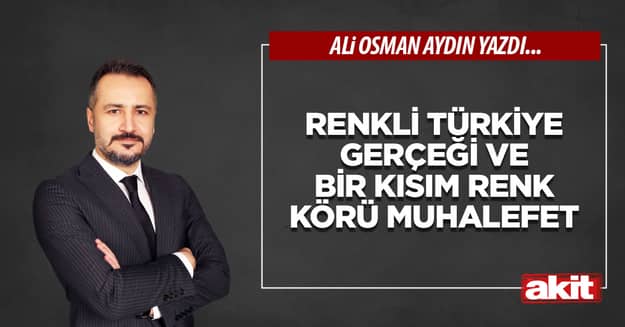 Renkli Türkiye Gerçeği ve Bazı Renk Körü Muhalifler 