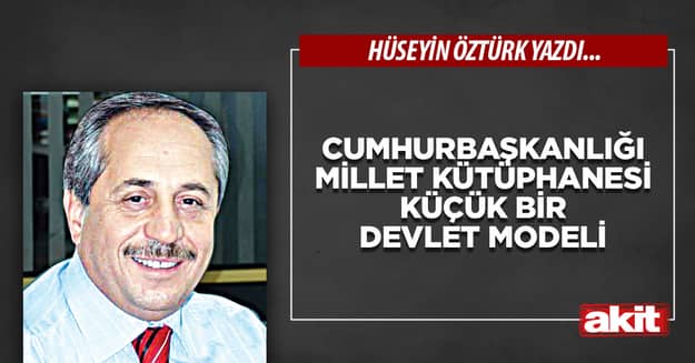 Cumhurbaşkanlığı Millet Kütüphanesi küçük bir devlet modeli