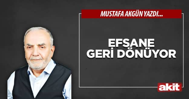 Efsane geri dönüyor