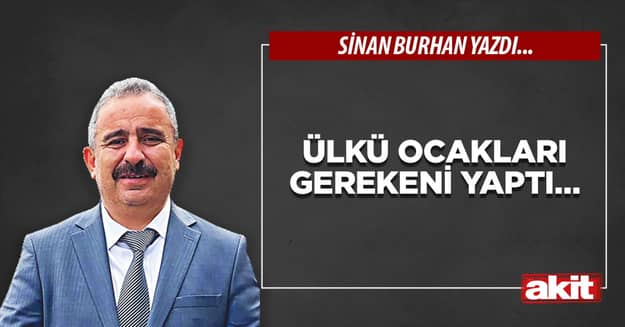 Ülkü Ocakları gerekeni yaptı…