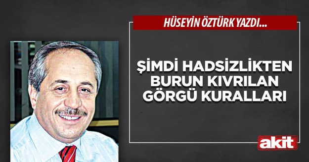 Şimdi hadsizlikten burun kıvrılan görgü kuralları