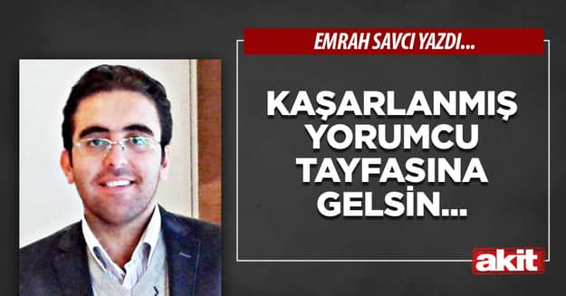 Kaşarlanmış yorumcu tayfasına gelsin...