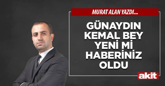 Günaydın Kemal bey yeni mi haberiniz oldu
