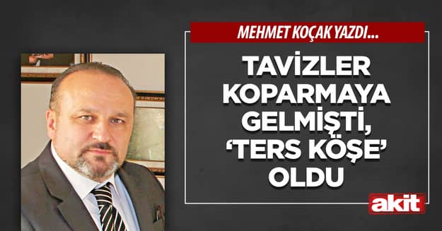 Tavizler koparmaya gelmişti, ‘ters köşe’ oldu