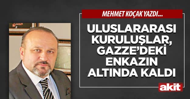 Uluslararası kuruluşlar, Gazze’deki enkazın altında kaldı