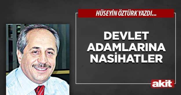 Devlet Adamlarına Nasihatler