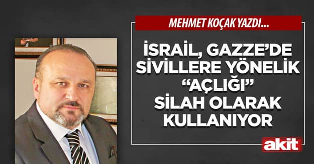 İsrail, Gazze’de sivillere yönelik “açlığı” silah olarak kullanıyor