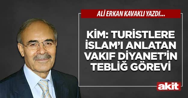 KİM: Turistlere İslam’ı anlatan vakıf Diyanet’in tebliğ görevi