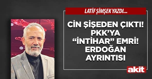 Cin şişeden çıktı! PKK’ya “intihar” emri! Erdoğan ayrıntısı