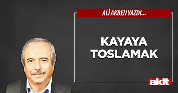 Kayaya toslamak