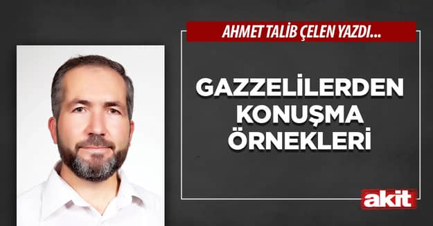 Gazzelilerden konuşma örnekleri