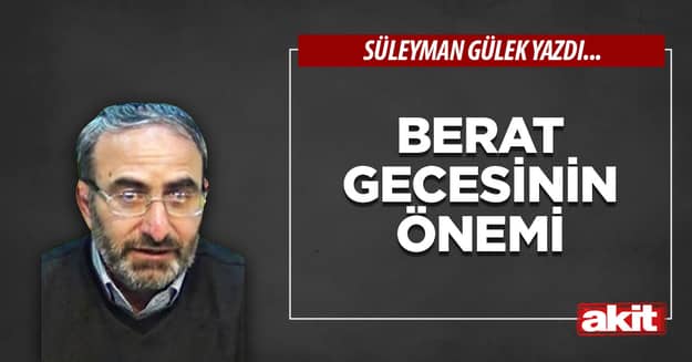 Berat gecesinin önemi