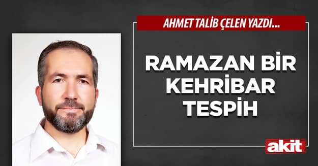 Ramazan bir kehribar tespih