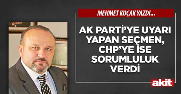 AK Parti’ye uyarı yapan seçmen, CHP’ye ise sorumluluk verdi