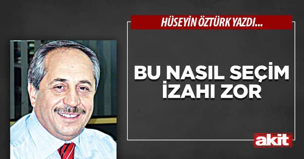 Bu nasıl seçim izahı zor