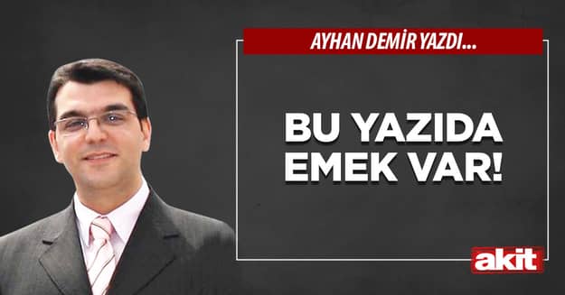 Bu yazıda emek var!