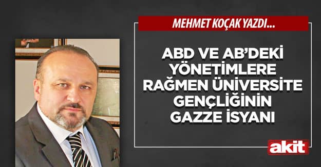 ABD ve AB’deki yönetimlere rağmen üniversite gençliğinin Gazze isyanı