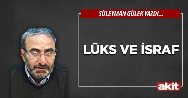 Lüks ve israf