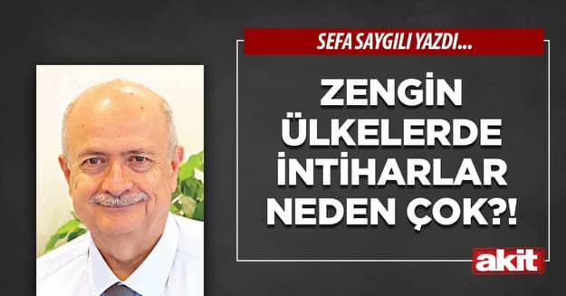 Zengin ülkelerde intiharlar neden çok?!