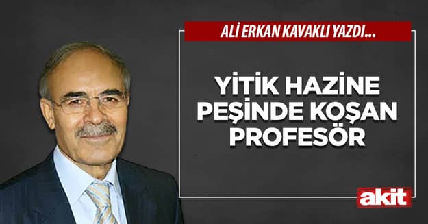 Yitik hazine peşinde koşan profesör
