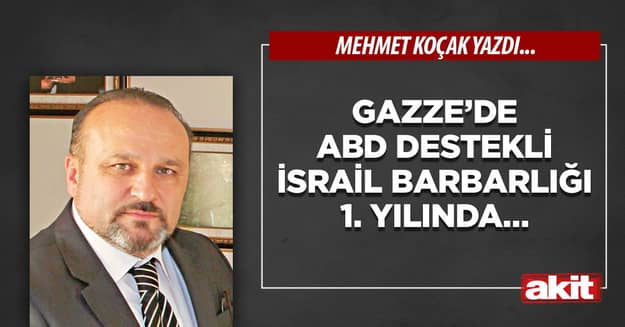 Gazze’de ABD destekli İsrail barbarlığı 1. yılında…