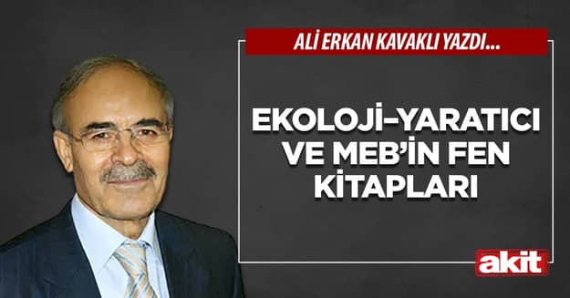 Ekoloji – yaratıcı ve MEB’in fen kitapları