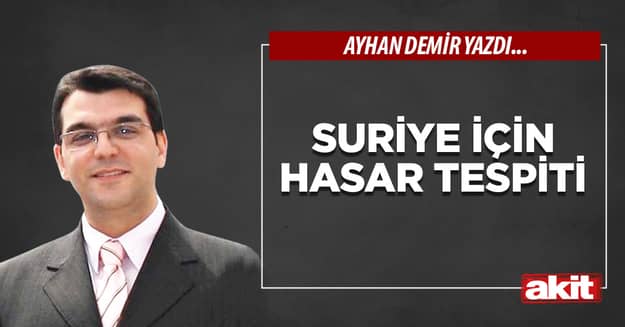 Suriye için hasar tespiti