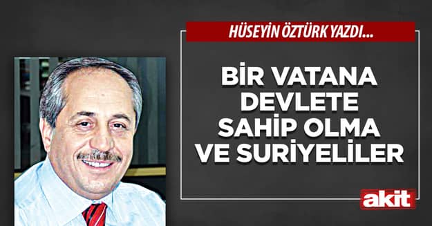 Bir vatana devlete sahip olma ve Suriyeliler