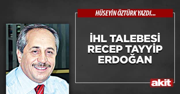 İHL talebesi Recep Tayyip Erdoğan