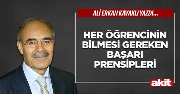 Her öğrencinin bilmesi gereken başarı prensipleri
