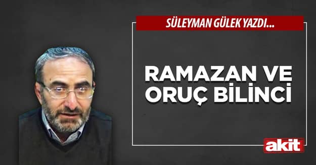 Ramazan ve oruç bilinci