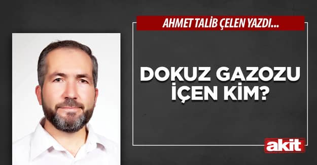 Dokuz gazozu içen kim?