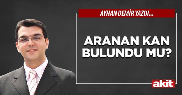 Aranan kan bulundu mu?