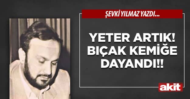 YETER ARTIK! Bıçak kemiğe dayandı!!