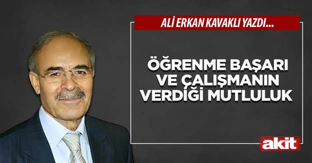 Öğrenme başarı ve çalışmanın verdiği mutluluk 