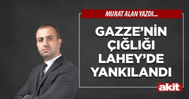 Gazze’nin çığlığı Lahey’de yankılandı 