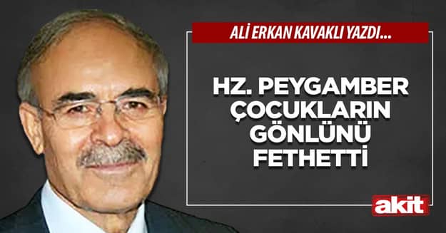 Hz. Peygamber çocukların gönlünü fethetti