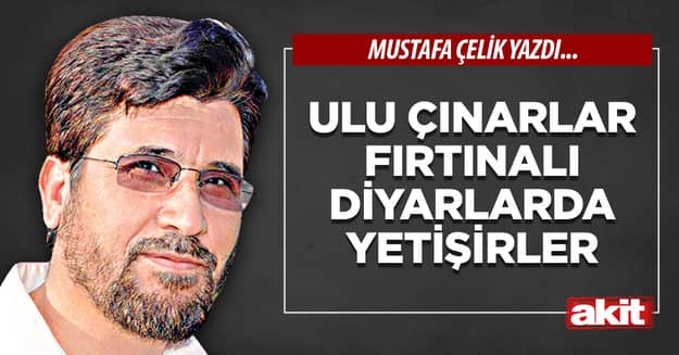 Ulu çınarlar fırtınalı diyarlarda yetişirler