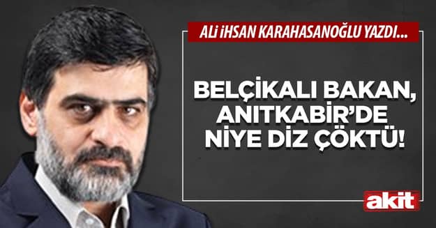 Belçikalı Bakan, Anıtkabir’de niye diz çöktü!