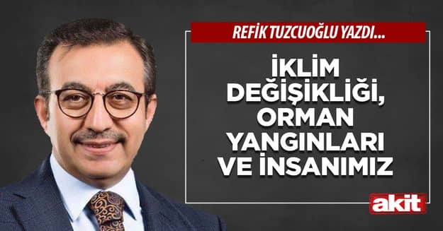İklim değişikliği, orman yangınları ve insanımız